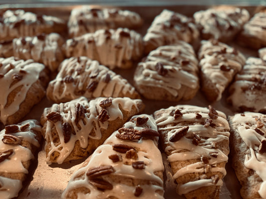 Sourdough maple pecan scones (4)