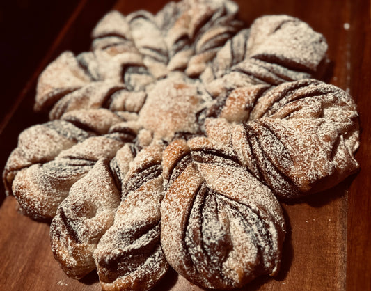 Nutella star wreath